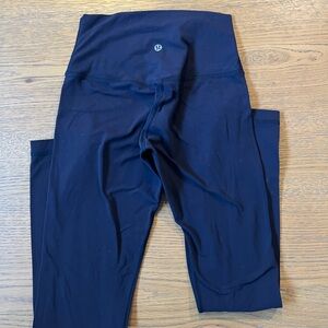 Navy blue Lululemon align leggings